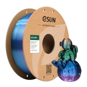 Катушка пластика ESUN PLA-Silk Rainbow 1,75мм 1кг - разноцветный 2