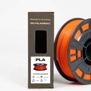 Катушка пластика Element3D PLA 1,75мм 1кг - оранжевый темный